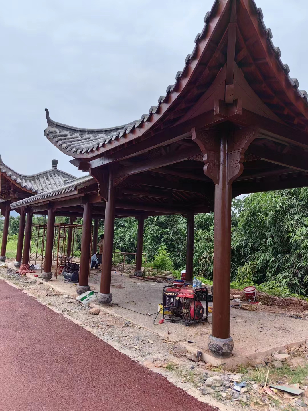 這樣的古劍木涼亭你們喜歡嗎？